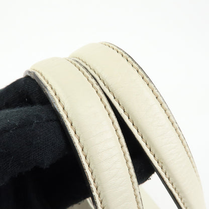 Gucci Soho Leather, Beige, Leather, Shoulder Bag