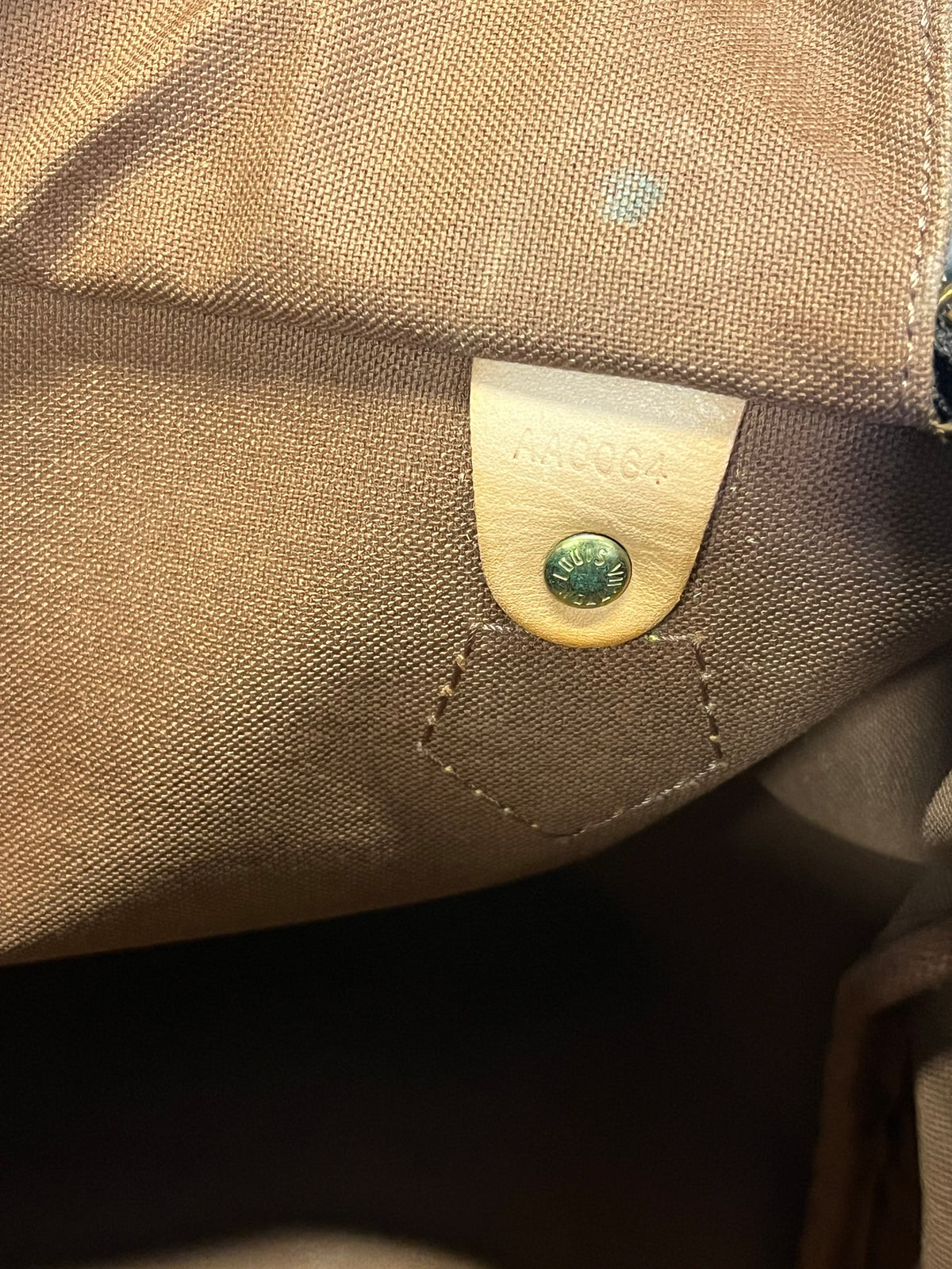 Louis Vuitton Speedy Monogram Canvas, Brown, Canvas, Handbag