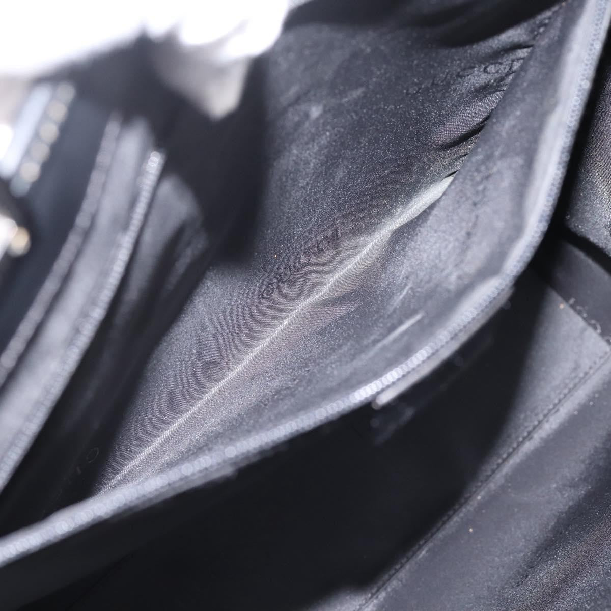 Gucci Jackie Leather, Black, Leather, Tote Bag