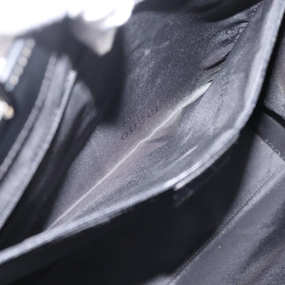 Gucci Jackie Leather, Black, Leather, Tote Bag