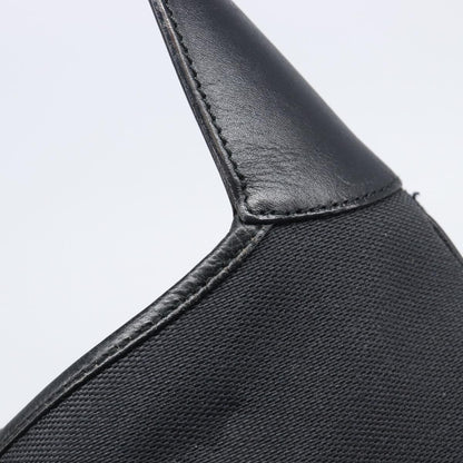 Gucci Vintage Jackie Hobo GG Canvas with Leather, Black, Canvas, Shoulder Bag