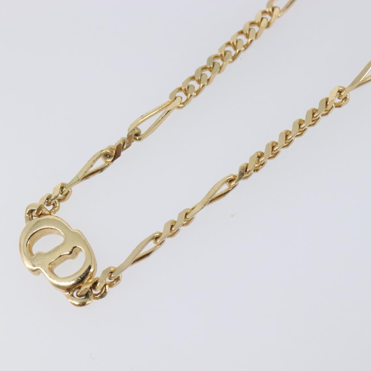 Christian Dior Vintage logo Metal, Gold, Metal, Bracelet