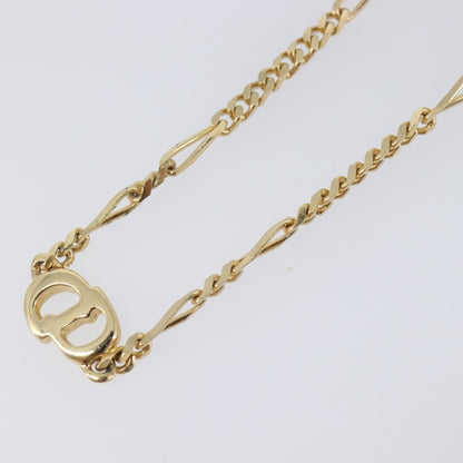Christian Dior Vintage logo Metal, Gold, Metal, Bracelet