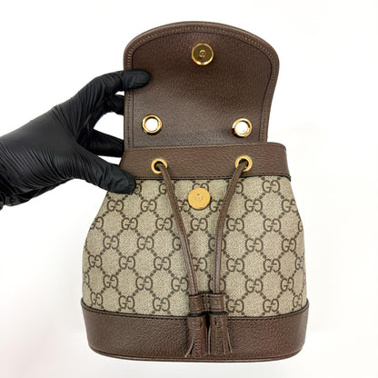 Gucci Ophidia GG Coated Canvas and Leather, Beige, Canvas, Shoulder Bag