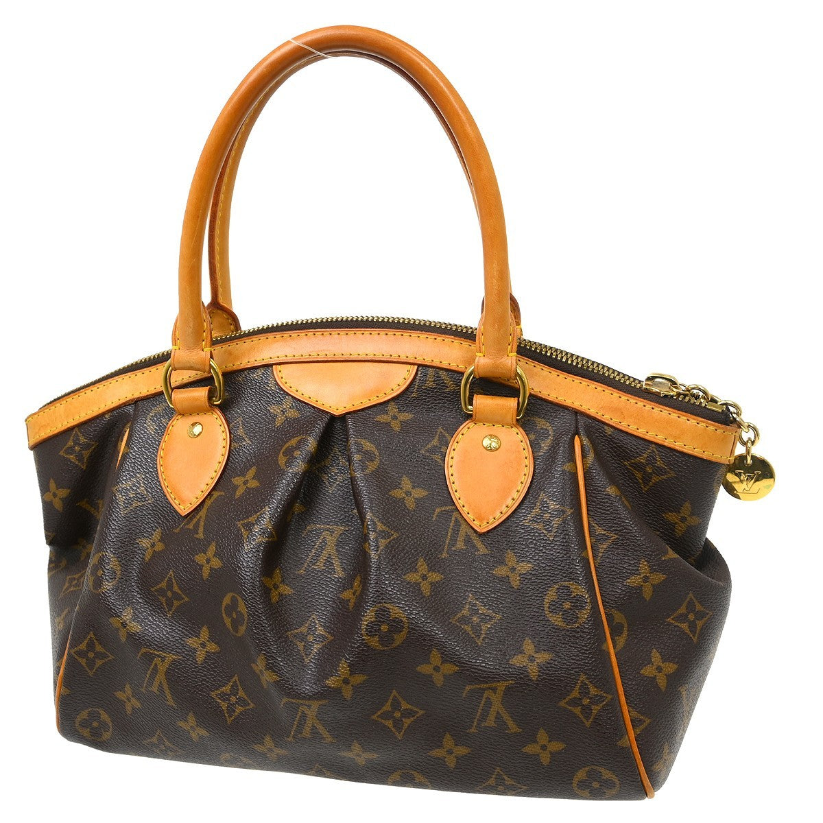 Louis Vuitton Tivoli Monogram Canvas, Brown, Canvas, Handbag