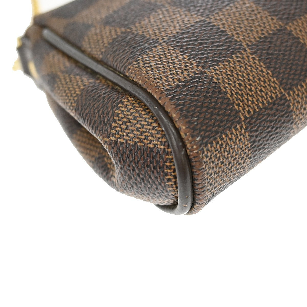 Louis Vuitton Eva Damier, Brown, Canvas, Handbag
