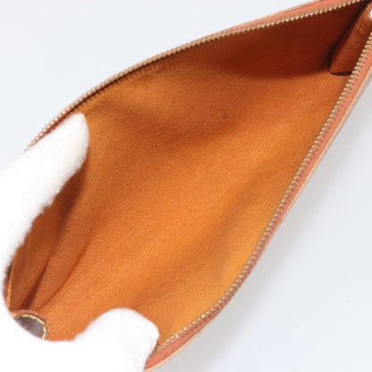 Louis Vuitton Pochette Accessoires Epi, Brown, Leather, Clutch