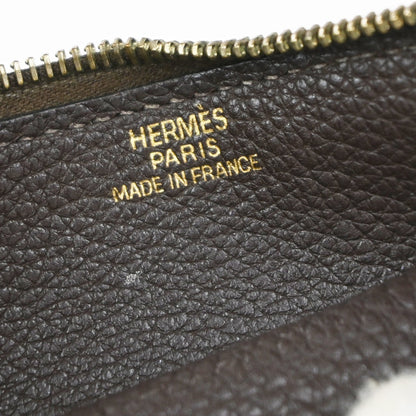 Hermes Dogon Compact Leather, Brown, Leather, Wallet