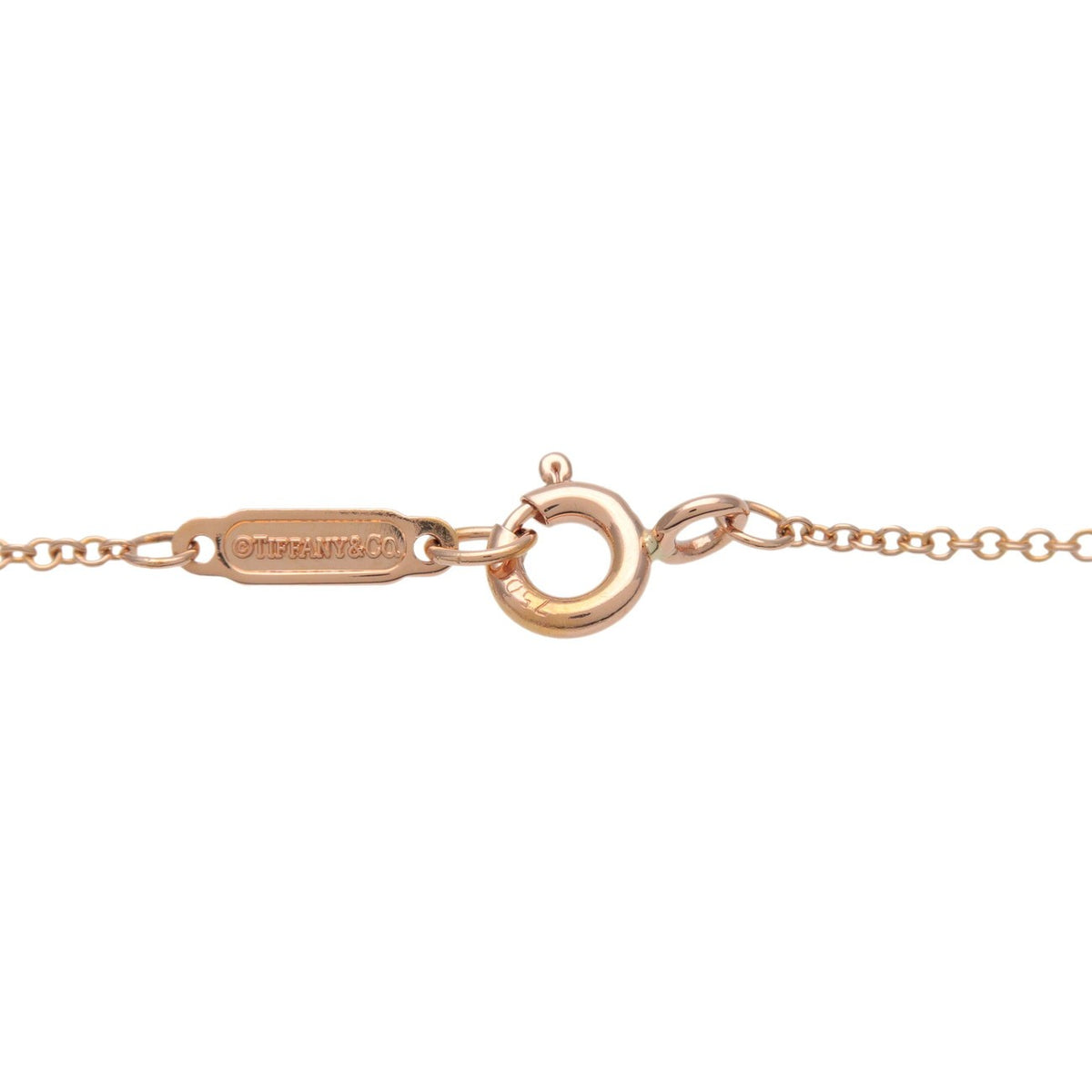 Tiffany & Co. Heart Lock Pendant 18K Rose Gold, Gold, Rose Gold, Necklace