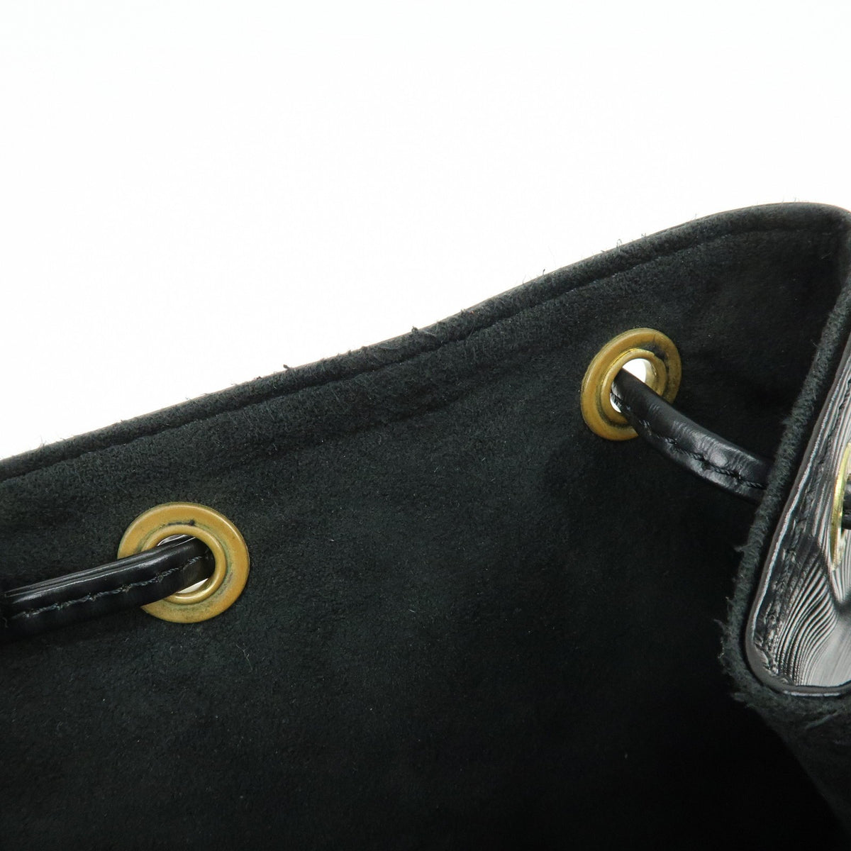 Louis Vuitton Noe Epi Leather, Black, Leather, Shoulder Bag