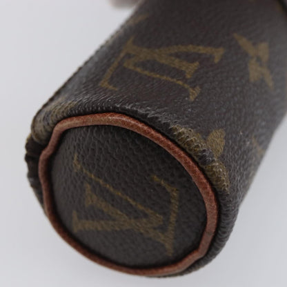 Louis Vuitton golf ball case monogram, Brown, Canvas, Clutch