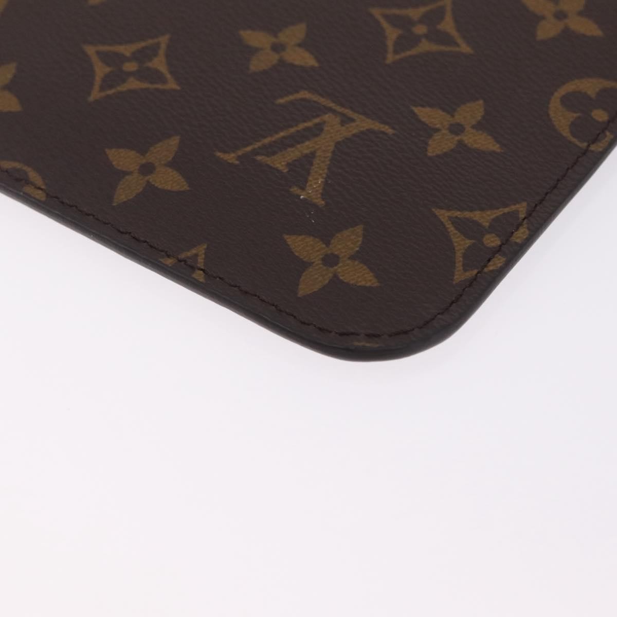 Louis Vuitton Neverfull Pochette Limited Edition World Tour Monogram Canvas, Brown, Canvas, Clutch