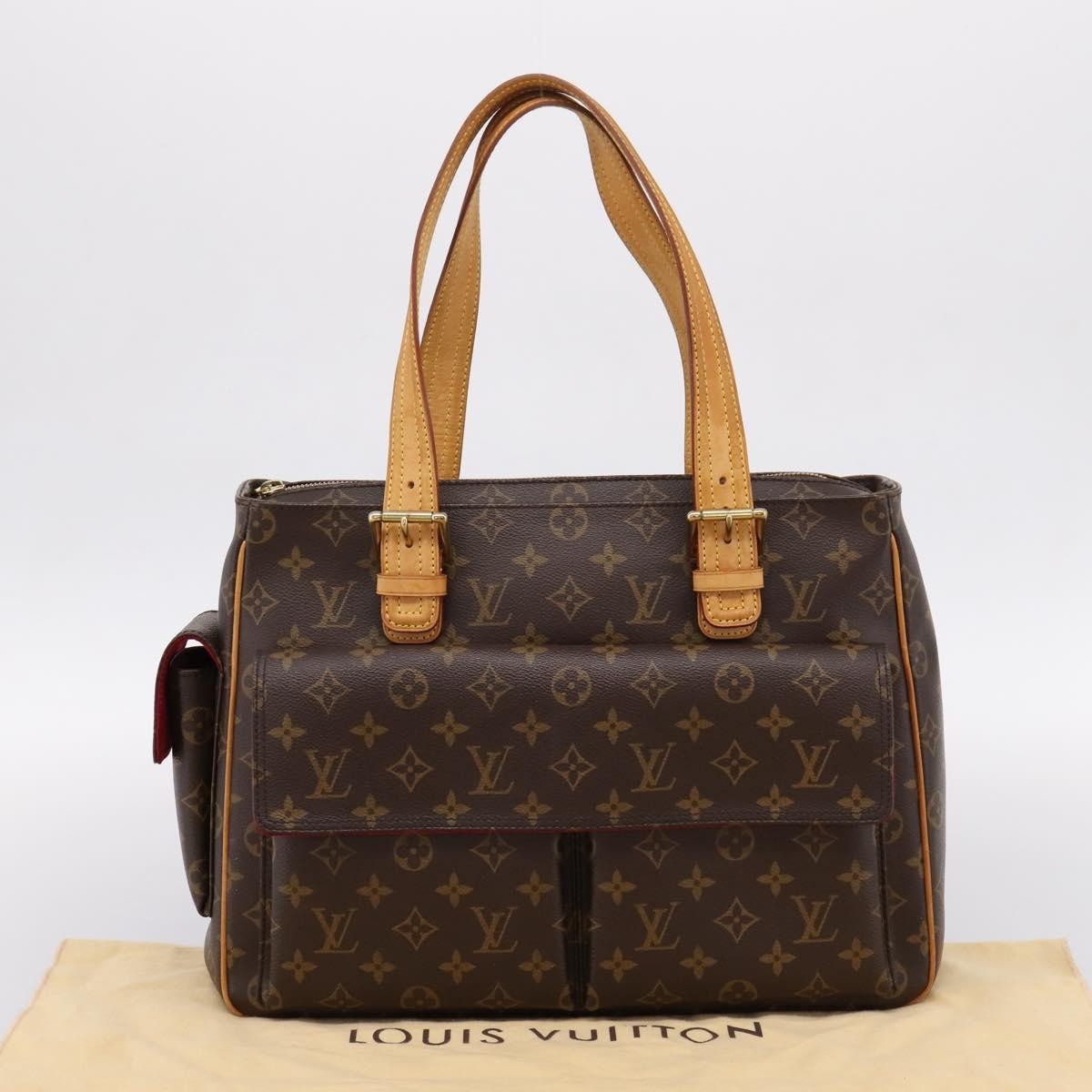Louis Vuitton Multipli Cite Monogram Canvas, Brown, Canvas, Handbag
