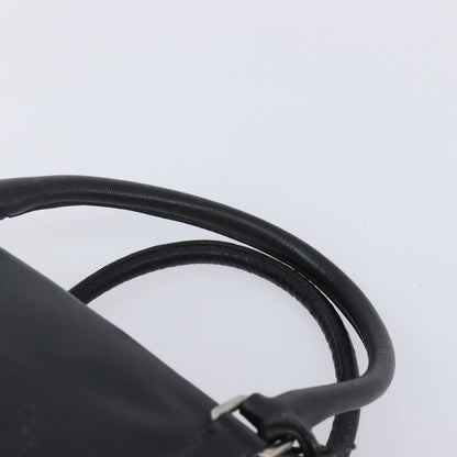 Prada Vintage Leather, Black, Leather, Handbag