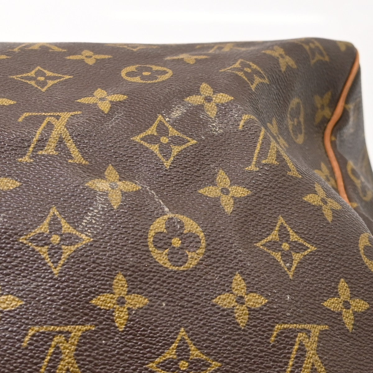 Louis Vuitton Keepall Monogram Canvas, Brown, Canvas, Travel Bag