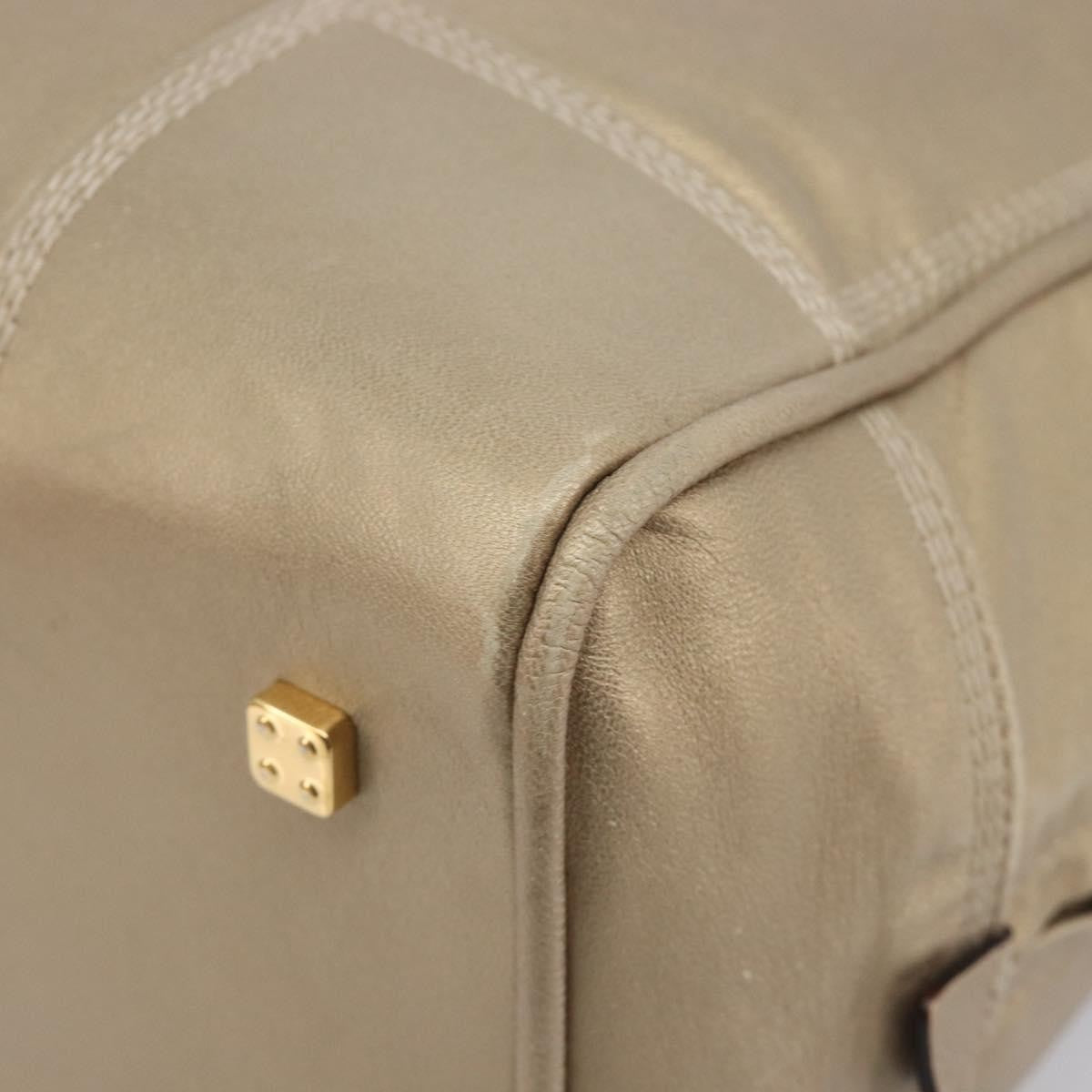 Loewe Amazona Leather, Gold, Leather, Handbag