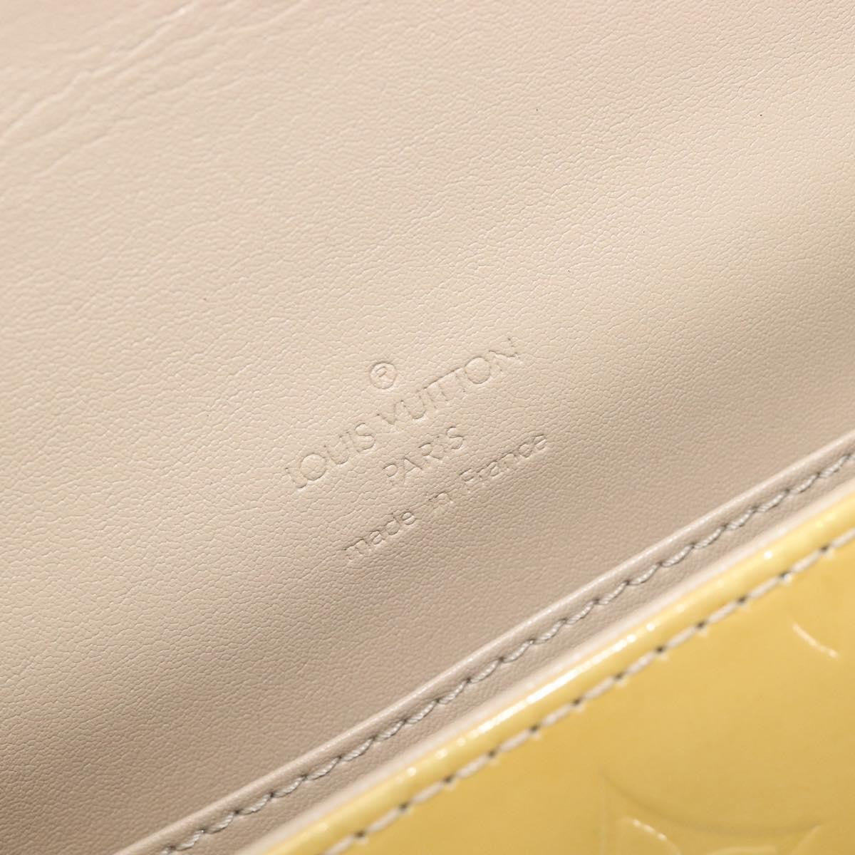 Louis Vuitton Thompson Street Monogram Vernis, Beige, Patent Leather, Shoulder Bag