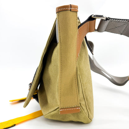 Loewe Shoulder bag Canvas, Brown, Canvas, Shoulder Bag