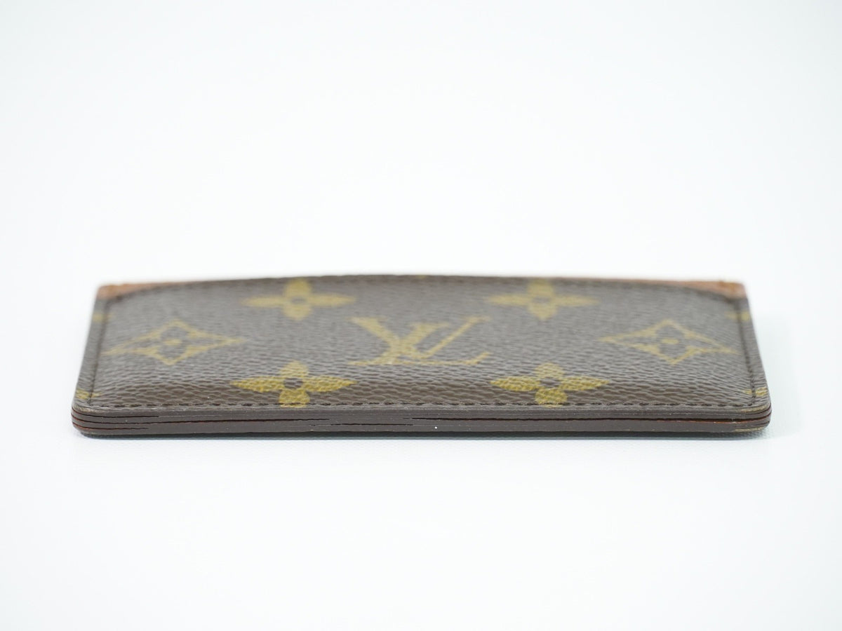 Louis Vuitton Card Holder Reverse Monogram Canvas, Brown, Canvas, Card Holder