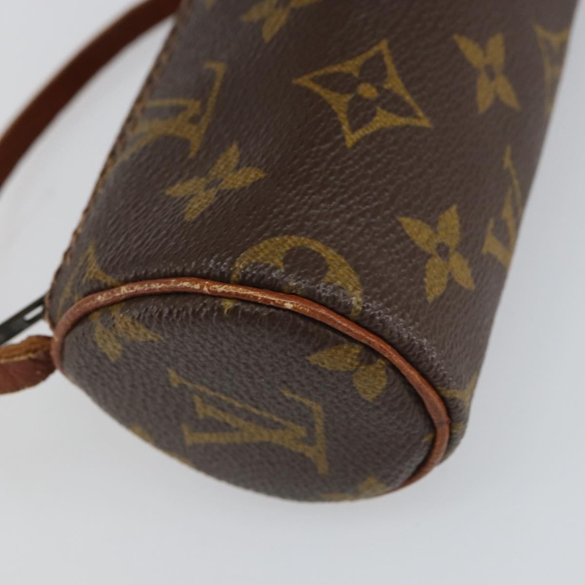 Louis Vuitton Papillon Pochette Monogram Canvas, Brown, Canvas, Clutch