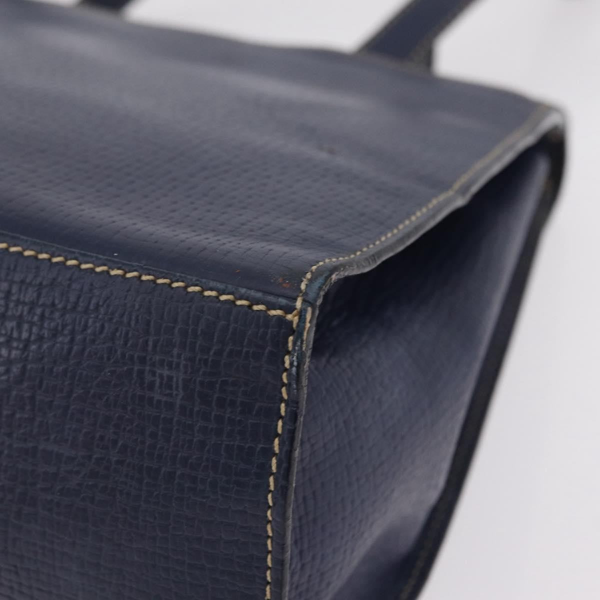 Loewe Tote Leather, Navy, Leather, Tote Bag