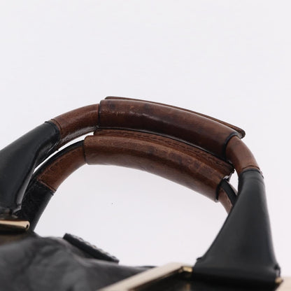 Chloe Ethel Leather, Black, Leather, Handbag