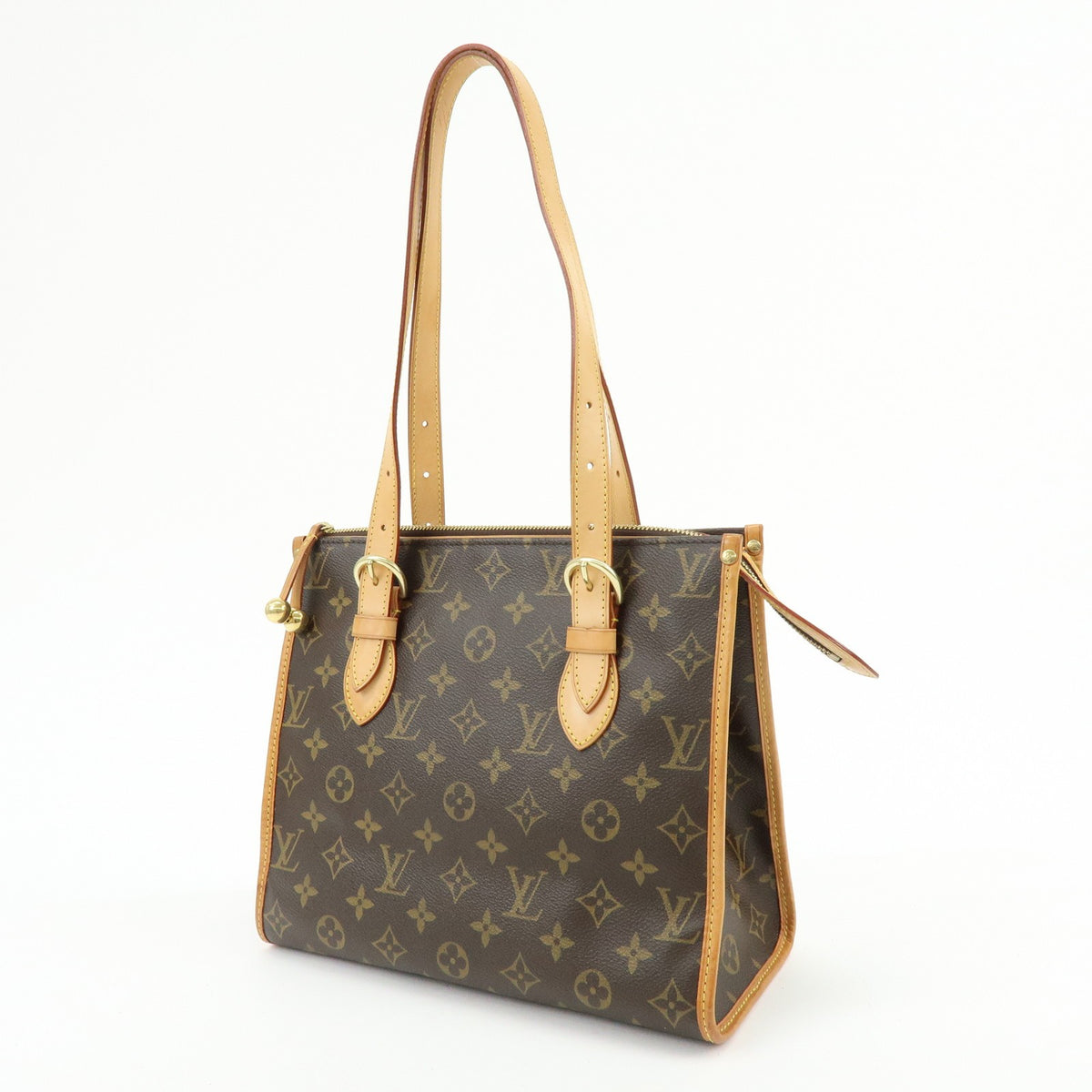 Louis Vuitton Popincourt Monogram Canvas, Brown, Canvas, Shoulder Bag