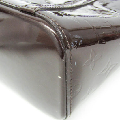 Louis Vuitton Avalon Monogram Vernis, Burgundy, Patent Leather, Handbag