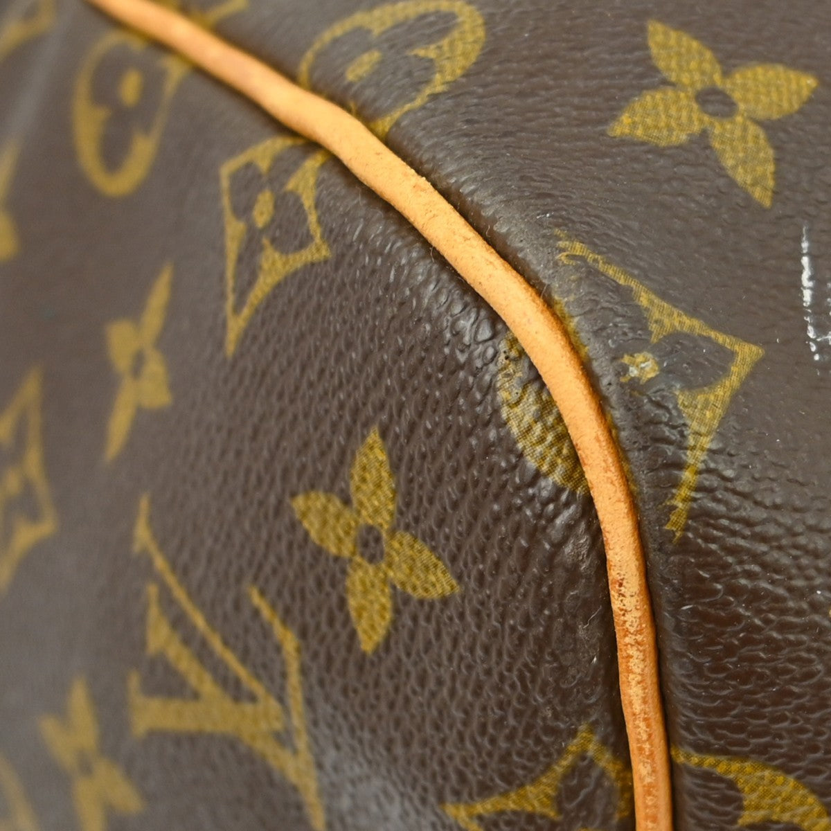 Louis Vuitton Keepall Monogram, Brown, Canvas, Travel Bag