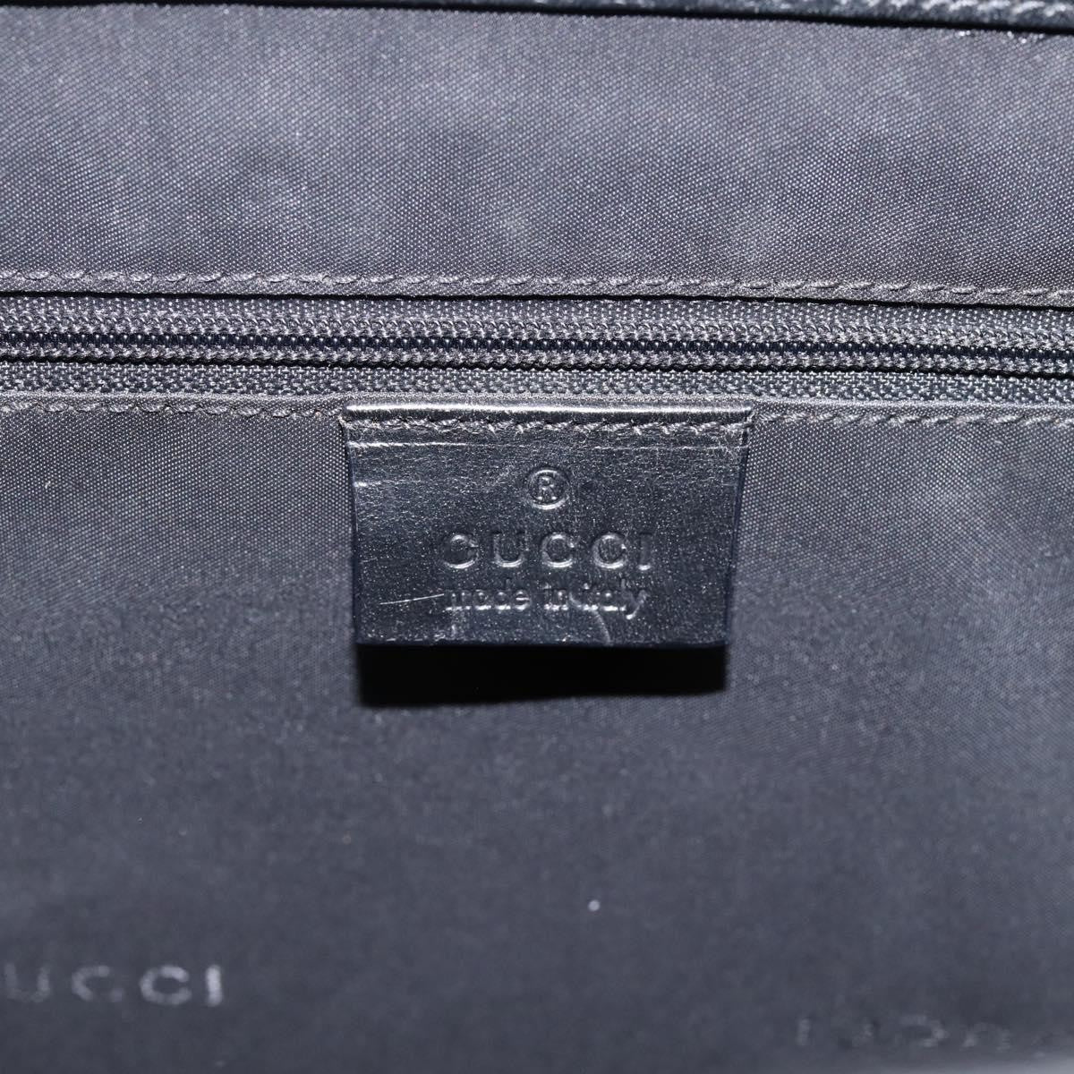 Gucci Jackie Leather, Black, Leather, Tote Bag