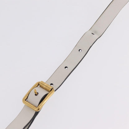 Miu Miu Grace Lux Leather, White, Leather, Shoulder Bag