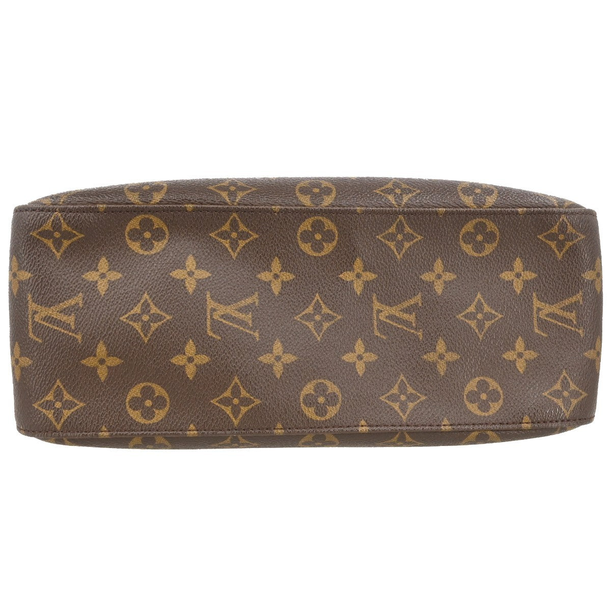 Louis Vuitton Looping Monogram Canvas, Brown, Canvas, Handbag
