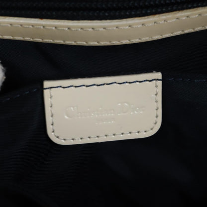 Christian Dior Vintage Girly Boston Diorissimo Canvas, Navy, Canvas, Handbag