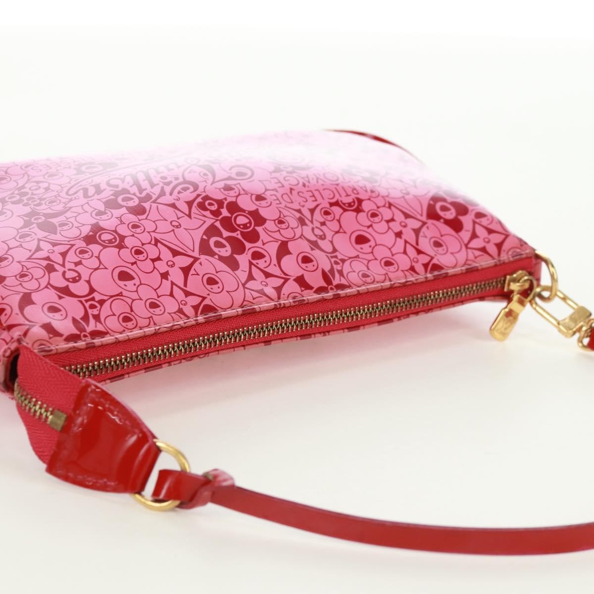 Louis Vuitton Pochette Accessoires Cosmic Blossom, Pink, PVC, Clutch