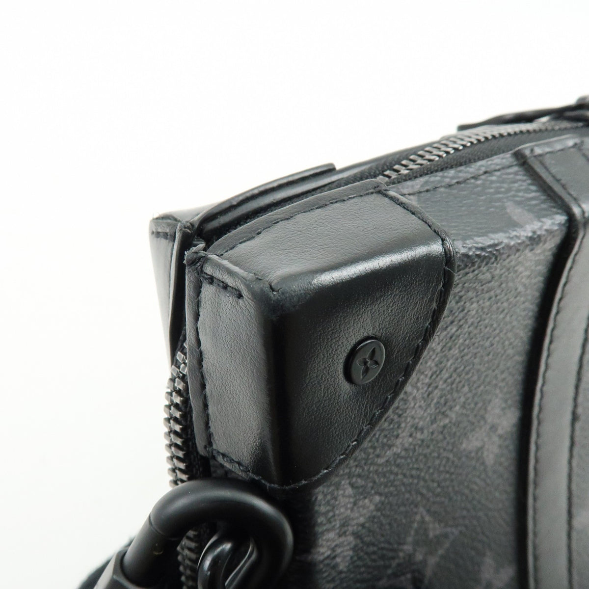 Louis Vuitton Soft Trunk Monogram Eclipse Canvas, Black, Canvas, Wallet