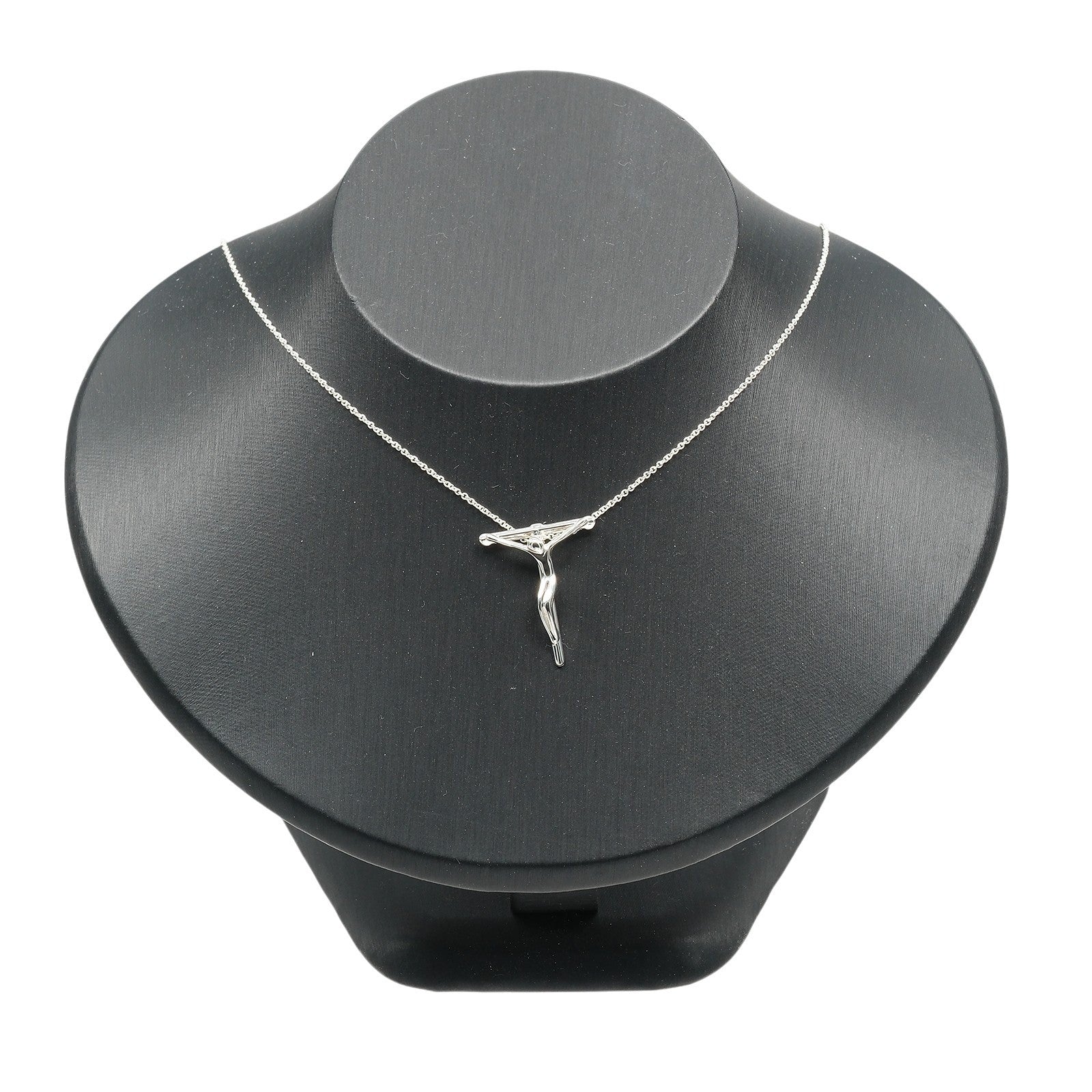 Tiffany & Co. Cross Pendant Silver, Silver, Silver, Necklace