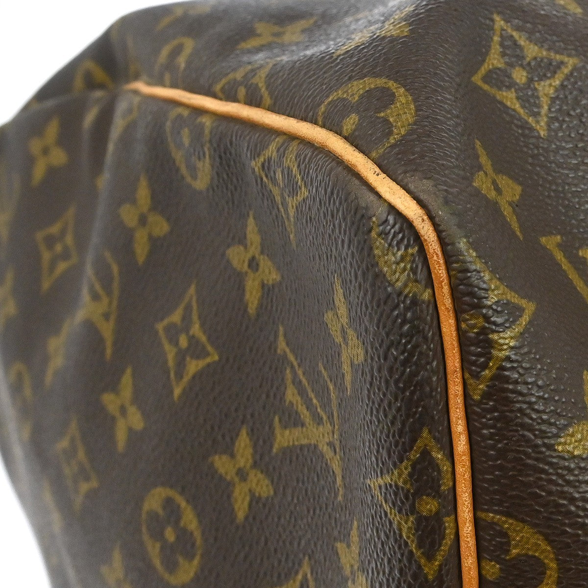 Louis Vuitton Keepall Monogram, Brown, Canvas, Travel Bag