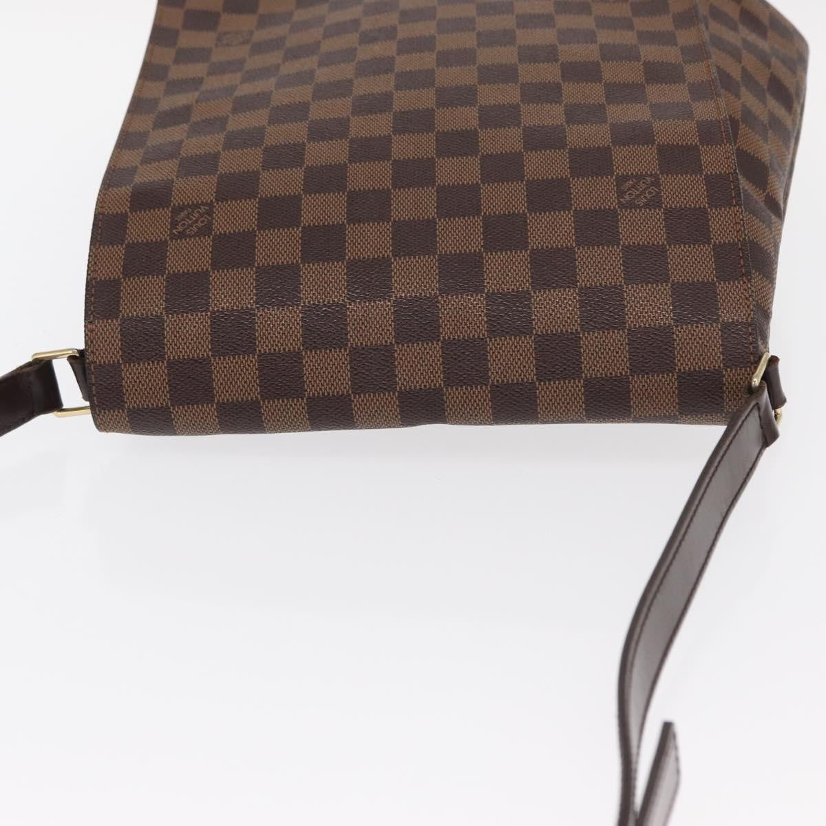 Louis Vuitton Musette Damier, Brown, Canvas, Handbag