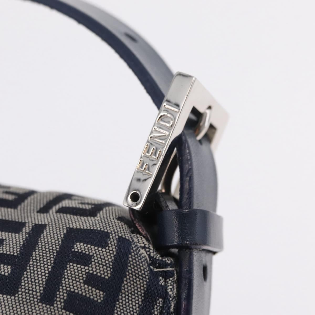 Fendi Fendi mamma baguette Monogram Canvas, Navy, Canvas, Handbag