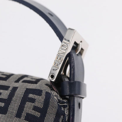 Fendi Fendi mamma baguette Monogram Canvas, Navy, Canvas, Handbag