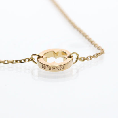 Bvlgari Fiorever Pendant 18K Rose Gold with Ruby and Diamonds, Gold, Pink Gold, Necklace