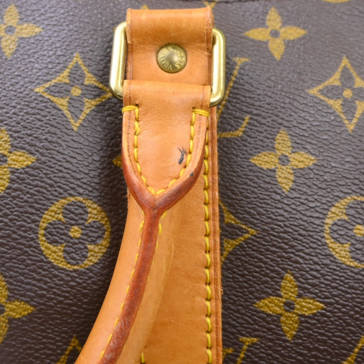 Louis Vuitton Keepall Monogram, Brown, Canvas, Travel Bag