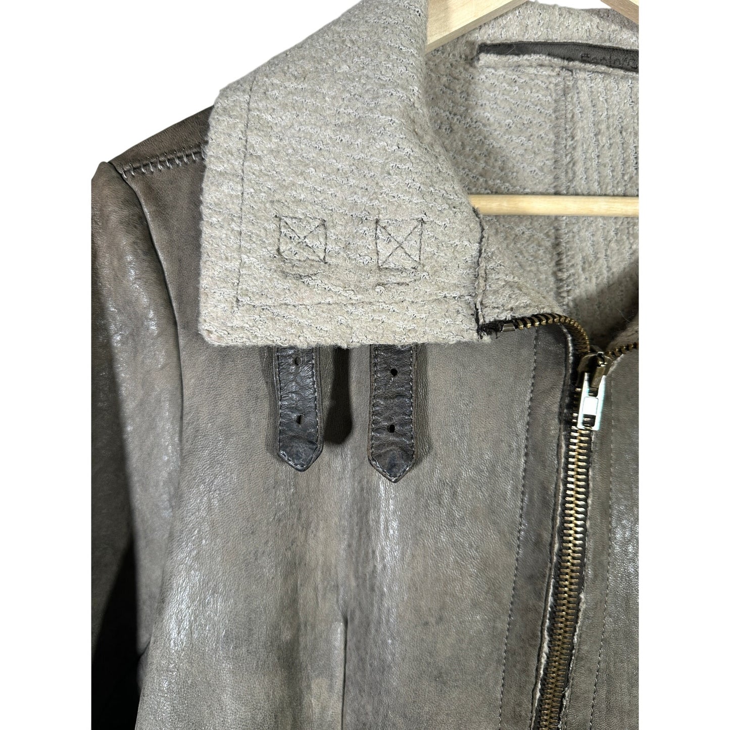 SALVATORE SANTORO Leather Coat