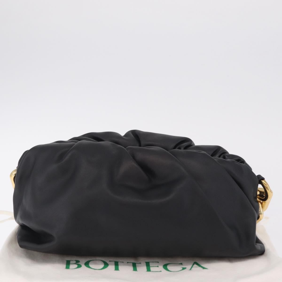 Bottega Veneta The Chain Pouch Leather, Black, Leather, Clutch