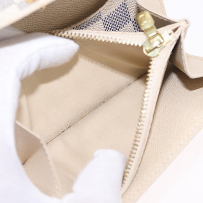 Louis Vuitton Solo Belt Damier, White, Canvas, Clutch