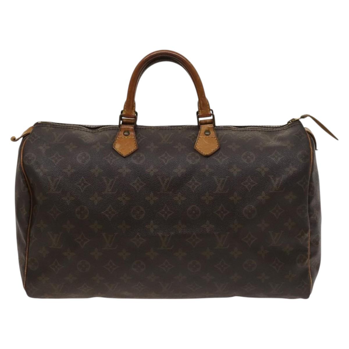 Louis Vuitton Speedy Bandouliere Bag Monogram Canvas, BROWN, CANVAS, Handbag