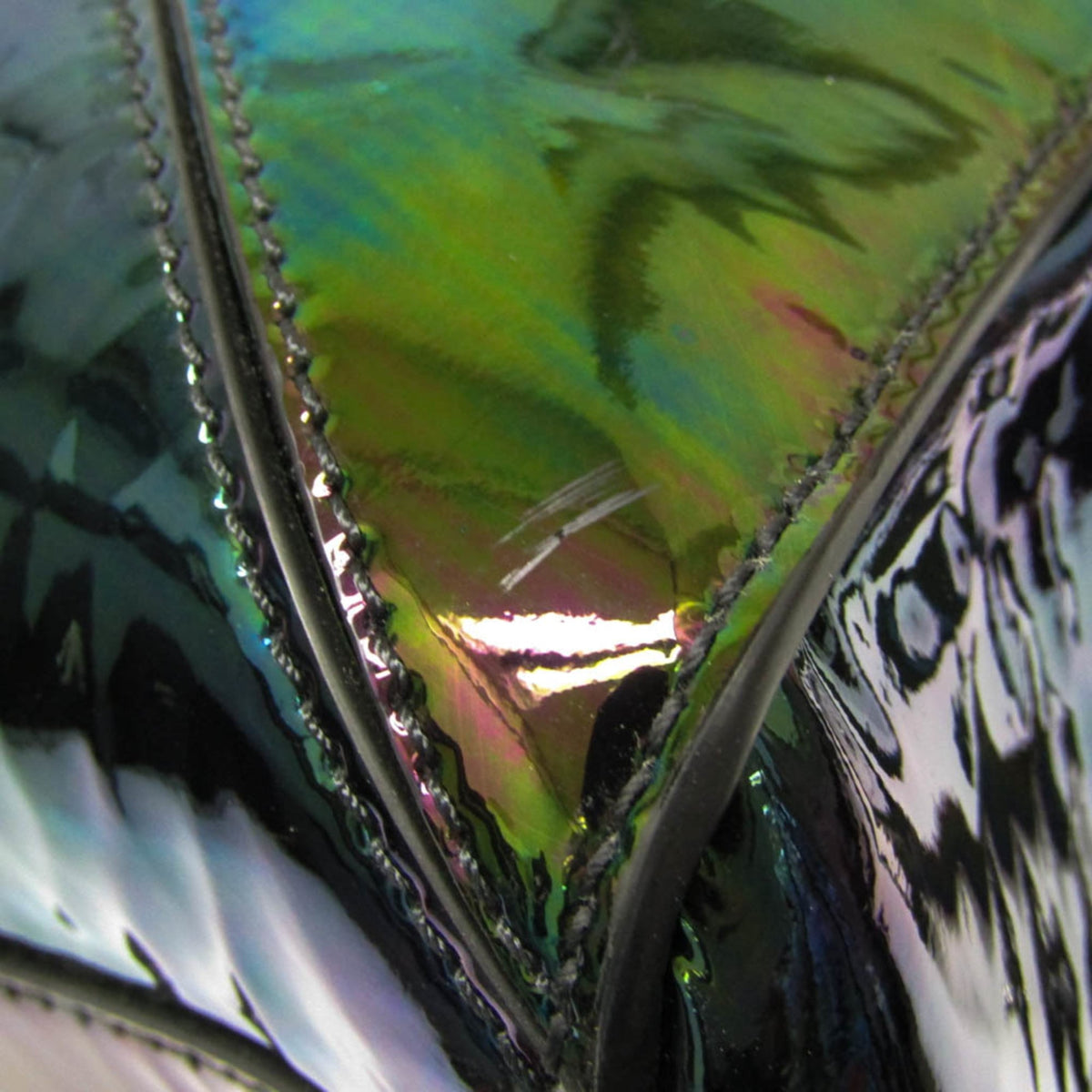 Givenchy Lucrezia Boston Bag Iridiscent Leather, Multicolour, Leather, Crossbody Bag