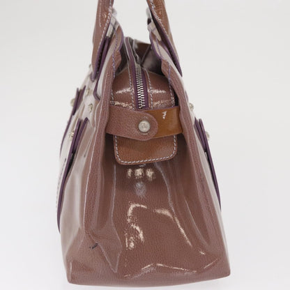 Salvatore Ferragamo Vintage Patent leather, Purple, Patent Leather, Handbag