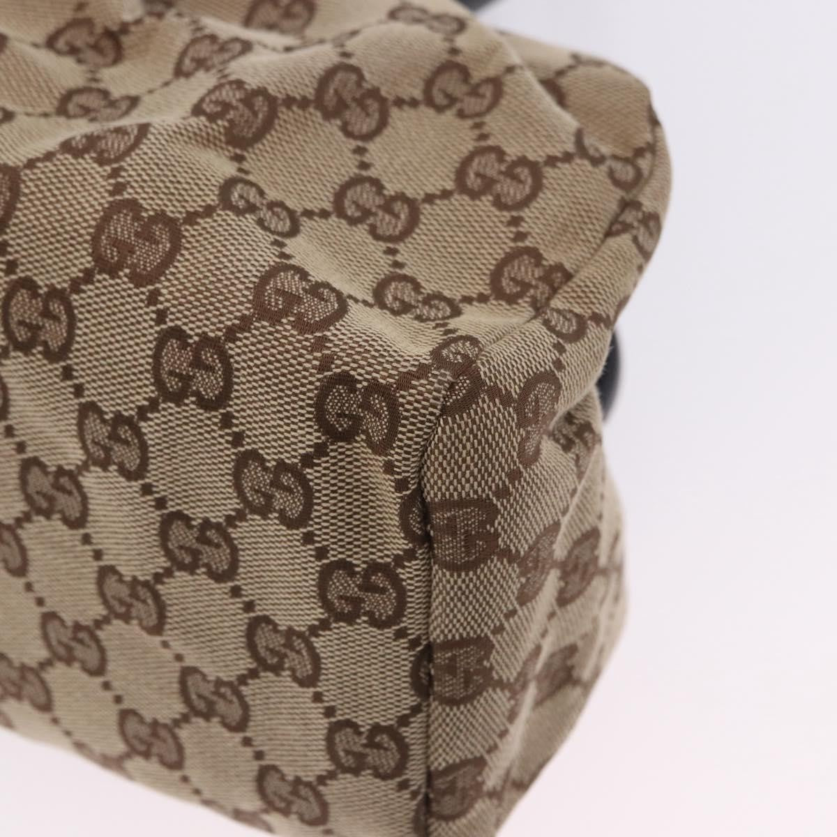 Gucci Wood Handle Frame Doctor Bag GG Canvas, Beige, Canvas, Shoulder Bag