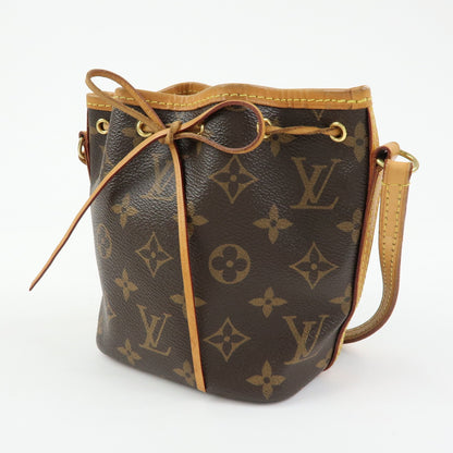 Louis Vuitton Noe Monogram Canvas, Brown, Canvas, Shoulder Bag